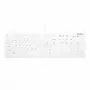 Belaidė pilno dydžio klaviatūra CHERRY AK-C8112 Medical USB QWERTZ 105 klavišų balta 1,8 m
