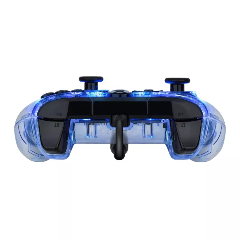 Žaidimų pultas PDP Afterglow Black Blue Transparent USB, skirtas Xbox One / Series X|S / PC, laidinis, 2,4 m