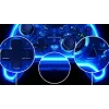 Žaidimų pultas PDP Afterglow Black Blue Transparent USB, skirtas Xbox One / Series X|S / PC, laidinis, 2,4 m
