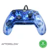 Žaidimų pultas PDP Afterglow Black Blue Transparent USB, skirtas Xbox One / Series X|S / PC, laidinis, 2,4 m