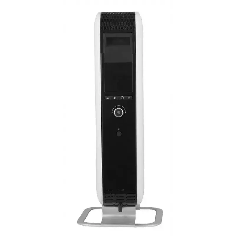 Mill alyvos radiatorius ABH1000DN, 1000 W, 3 šildymo lygiai, iki 16 m², LED ekranas, baltas