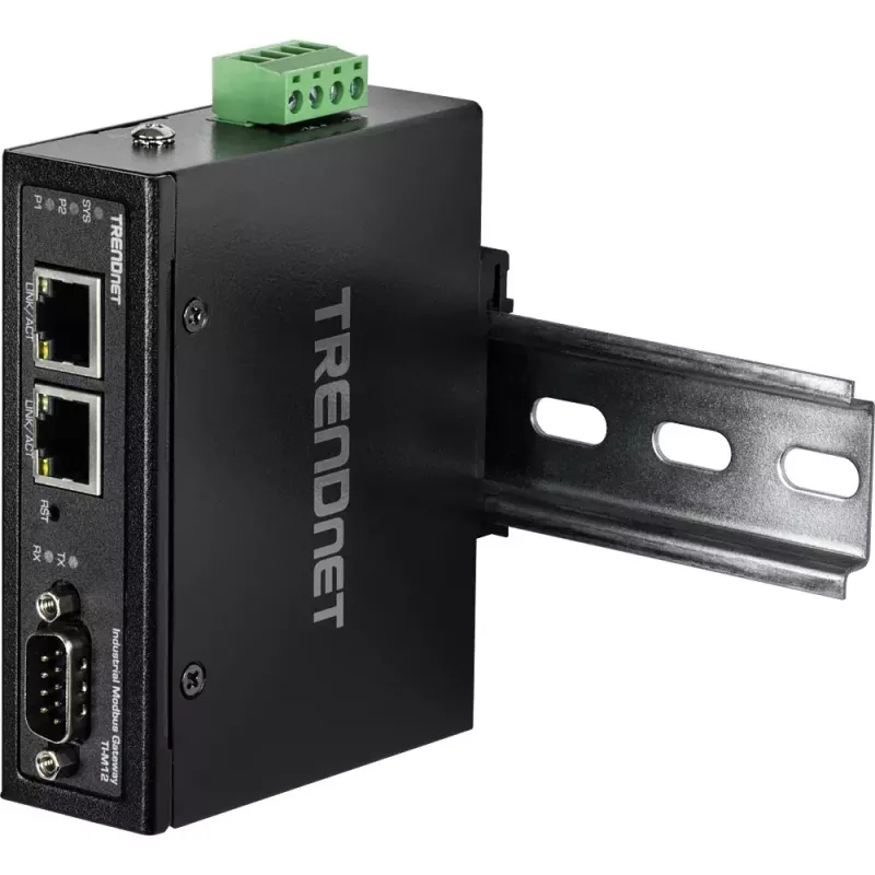 Pramoninis Modbus šliuzas Trendnet TI-M12 10/100 Mbit/s metalinis DIN bėgeliams