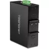 Trendnet TI-M42 pramoninis Modbus šliuzas / valdiklis su dviem 10/100 Mbit/s Ethernet prievadais ir keturiais DB-9 nuosekliaisiais prievadais, IP30, juodas