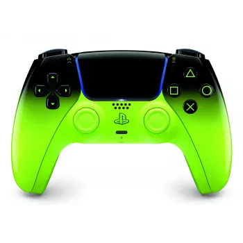 Valdiklis Sony DualSense, PlayStation 5 – Bluetooth/USB, juoda/žalia, analoginis/digitalinis, USB-C