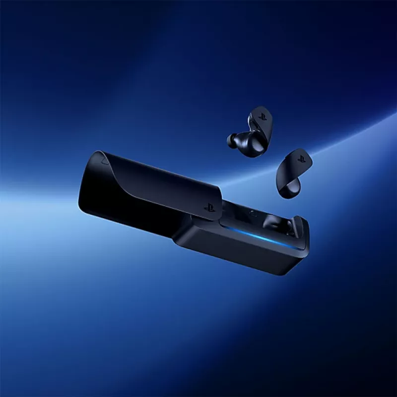 Sony Pulse Explorer belaidės ausinės žaidimams Bluetooth juodos
