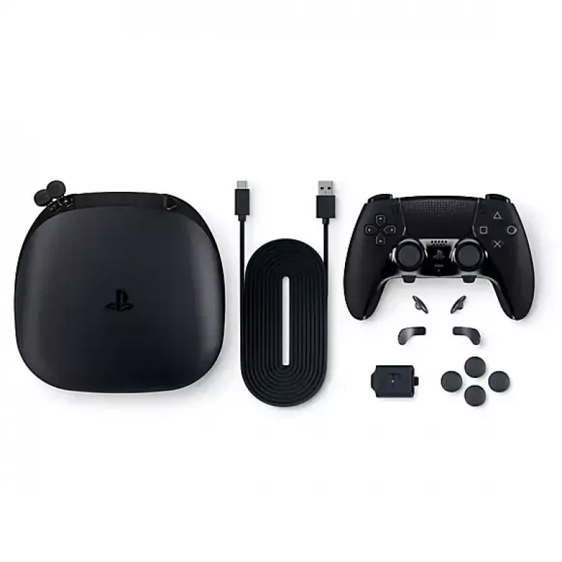 Sony PS5 DualSense Edge valdiklis Black Bluetooth/USB žaidimų pultas