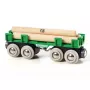 Ravensburger BRIO Lumber Loading Wagon modelinio geležinkelio priedas, 4 dalys, įvairiaspalvis