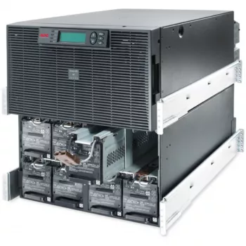 APC Smart-UPS RT 20kVA, 230/400V, LCD, stelažinis, 12U, 2x IEC Jumpers ir 8x IEC 60320 C19 lizdai