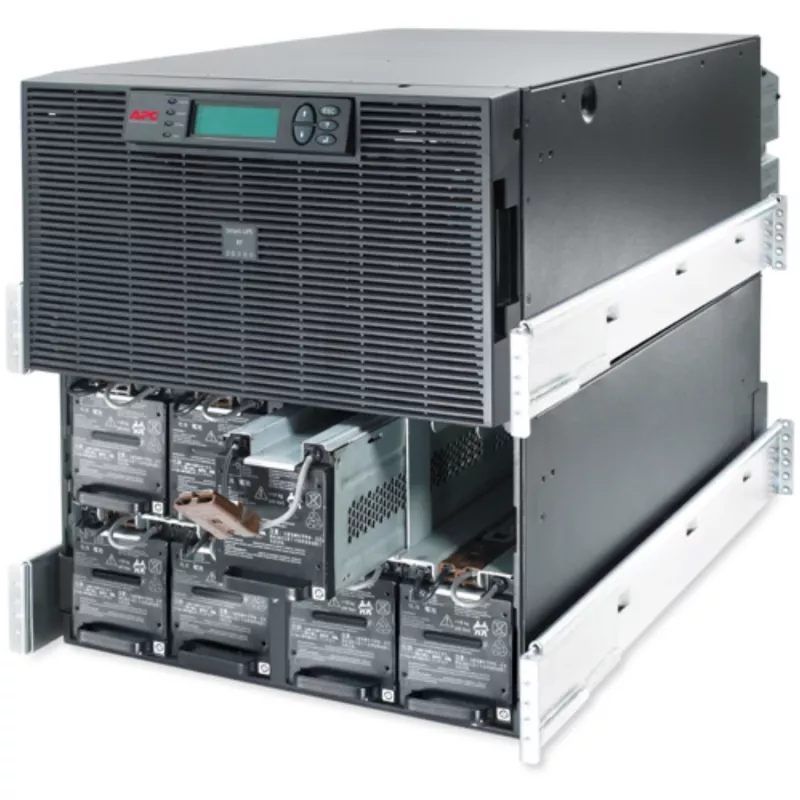 APC Smart-UPS RT 20kVA, 230/400V, LCD, stelažinis, 12U, 2x IEC Jumpers ir 8x IEC 60320 C19 lizdai