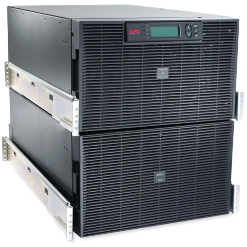 APC Smart-UPS RT 20kVA, 230/400V, LCD, stelažinis, 12U, 2x IEC Jumpers ir 8x IEC 60320 C19 lizdai