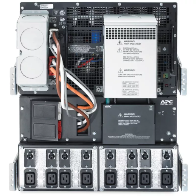 APC Smart-UPS RT 20kVA, 230/400V, LCD, stelažinis, 12U, 2x IEC Jumpers ir 8x IEC 60320 C19 lizdai