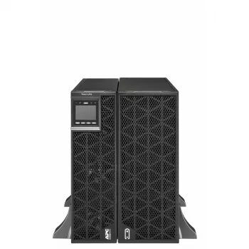 APC Smart-UPS On-Line SRTG15KXLI, 15kVA/15kW, stelažinis / bokštinis, 230V/380V...415V, kietasis sujungimas 5 laidai (3P+N+E)+3 laidai (1P+N+E), tinklo kortelė, be bėgių komplekto