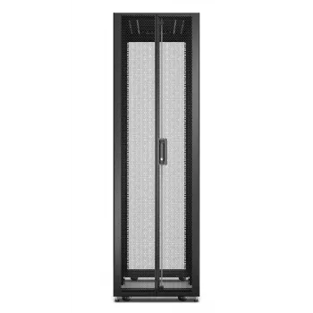 APC Easy Rack ER6282 42U stelažas, juodas, su stogu, ratukais, kojelėmis, 4 laikikliais ir šoninėmis plokštėmis, be dugno, 1991x600x800 mm