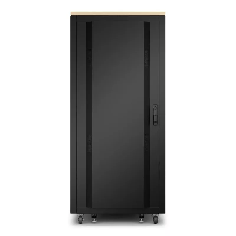 APC NetShelter Soundproof triukšmą slopinantis serverio stovas, 32U, 230V, Maple