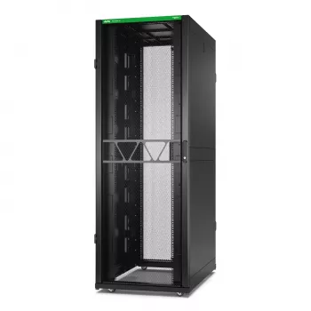 APC NetShelter SX Server Rack Gen 2, 45U, 2124H x 750W x 1200D mm, su šonais, juodas