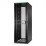 APC NetShelter SX Server Rack Gen 2, 45U, 2124H x 750W x 1200D mm, su šonais, juodas