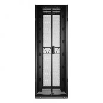 APC NetShelter SX Server Rack Gen 2, 45U, 2124H x 750W x 1200D mm, su šonais, juodas