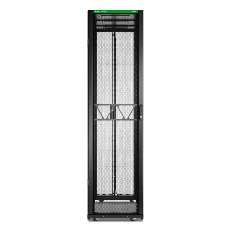 APC NetShelter SX Server Rack Gen 2, 48U, 2258H x 600W x 1200D mm, su šonais, juodas