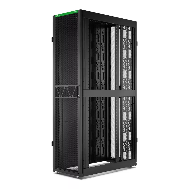APC NetShelter SX Server Rack Gen 2, 48U, 2258H x 600W x 1200D mm, su šonais, juodas