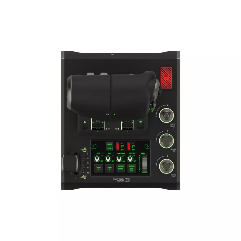 Vairasvirtė Turtle Beach VelocityOne Flightdeck Black USB Analoginė Skaitmeninė PC
