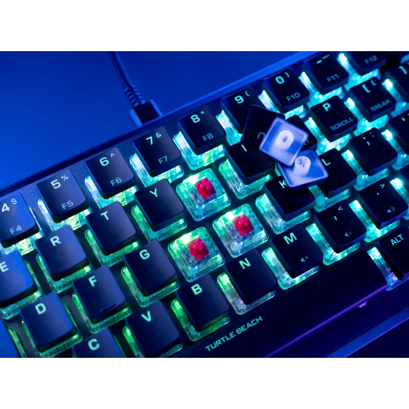Turtle Beach Vulcan II Mini klaviatūra žaidimams USB QWERTY juoda