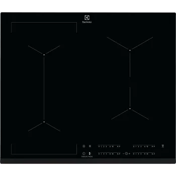 Indukcinė kaitlentė Electrolux EIV634, juoda, įmontuojama, 60 cm, 4 zonos