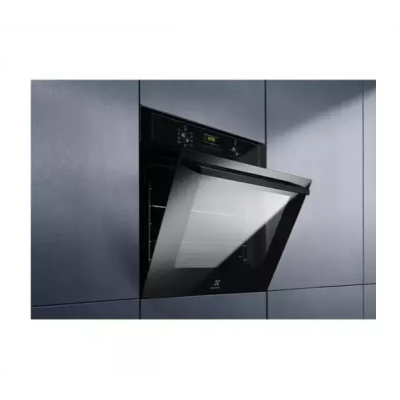 Įmontuojama elektrinė orkaitė Electrolux EOF3H50BK 65 L 2090 W Juoda, Nerūdijantis plienas