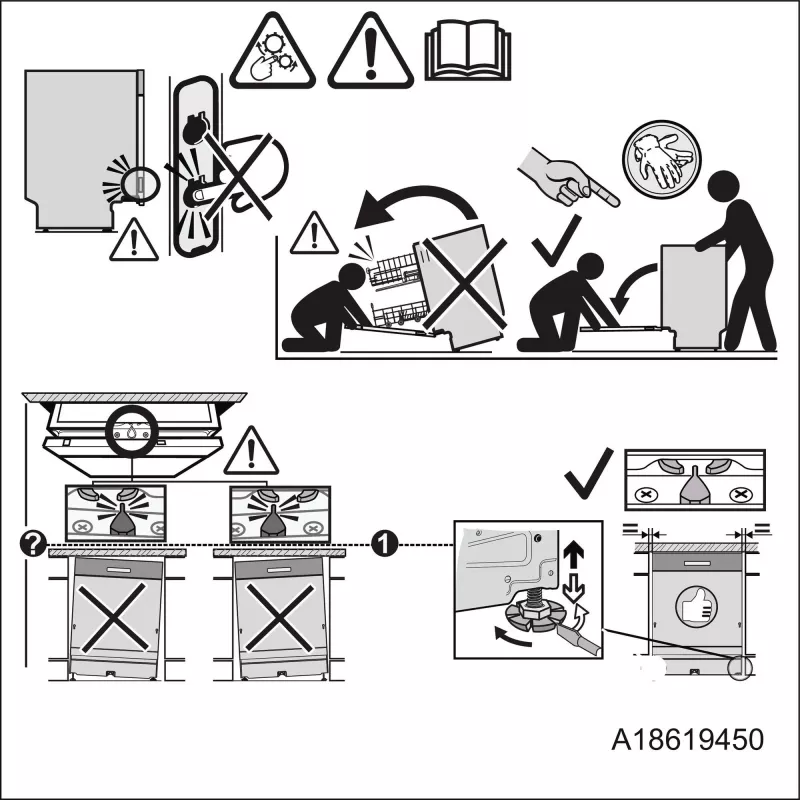 Indaplovė Electrolux ESA42110SW laisvai pastatoma siaura 9 komplektų 47 dB