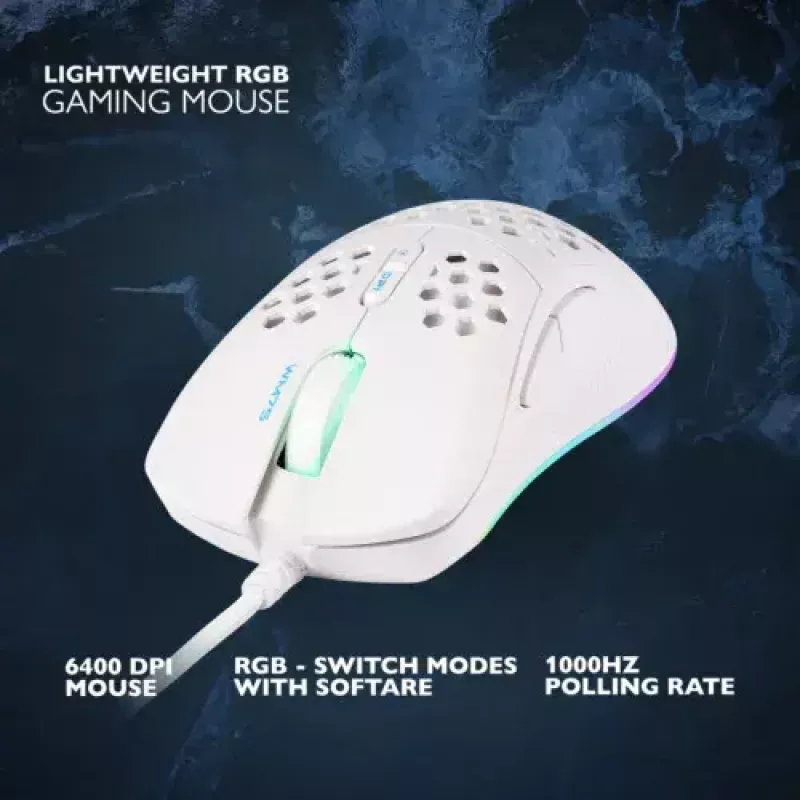 Žaidimų pelė Deltaco GAM-108-W USB Type-A