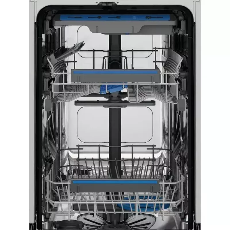Indaplovė įmontuojama Electrolux EEA43211L — siaura 45 cm, 13 vietų, 47 dB, AirDry