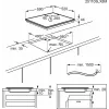 Elektrinė indukcinė kaitlentė Electrolux EIV634 juoda įmontuojama 60 cm 4 zonos
