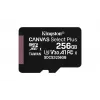 Kingston Technology Canvas Select Plus 256GB microSDXC kortelė + adapteris, 100R, A1, C10