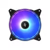 Chieftec Chieftronic Nova 3 vnt. 12 cm juodi ventiliatoriai su RGB ir valdymo pultu