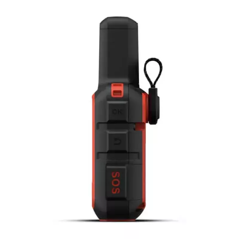 Garmin inReach Mini 2 asmeninis palydovinis ryšio įrenginys juodas/raudonas IPX7 336h baterijos veikimo laikas