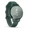 Išmanusis laikrodis GARMIN Lily 2 Active žalias — 38 mm aliuminio korpusas, silikoninis dirželis, GPS, SpO2, 5 ATM, baterija 9 dienos