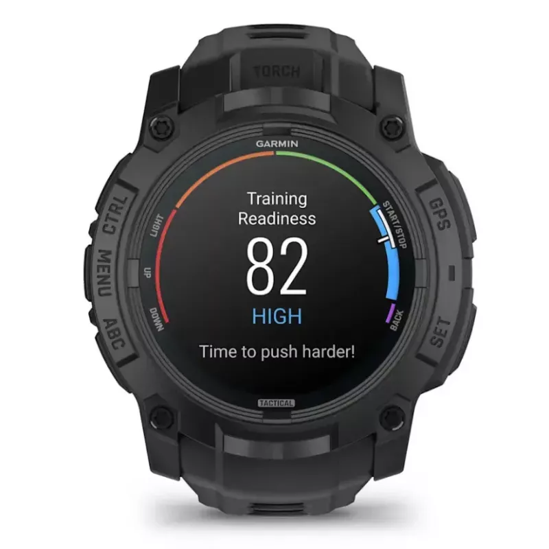 Išmanusis laikrodis Garmin Instinct 3 Tactical Edition juodas