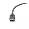 C2G USB-C (vyriškas) į USB-A (vyriškas) laidas 0,15 m USB 3.2 Gen 1 5 Gbps