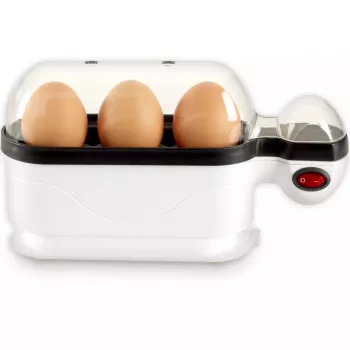 Kiaušinių virimo aparatas Trisa Eggolino 3 kiaušiniams 380 W Juoda Balta