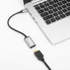 Manhattan USB-C į HDMI laidas, 4K@60Hz, 5 Gbps (USB 3.2 Gen1), 15 cm, juodas, vyriškas į moterišką, trejų metų garantija