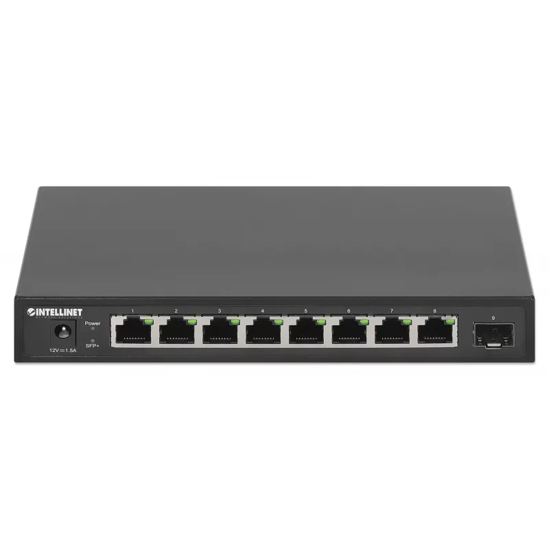 Intellinet 9 Portų Switch 8 x 2.5G Ethernet Prievadai ir 1 SFP+ Uplink