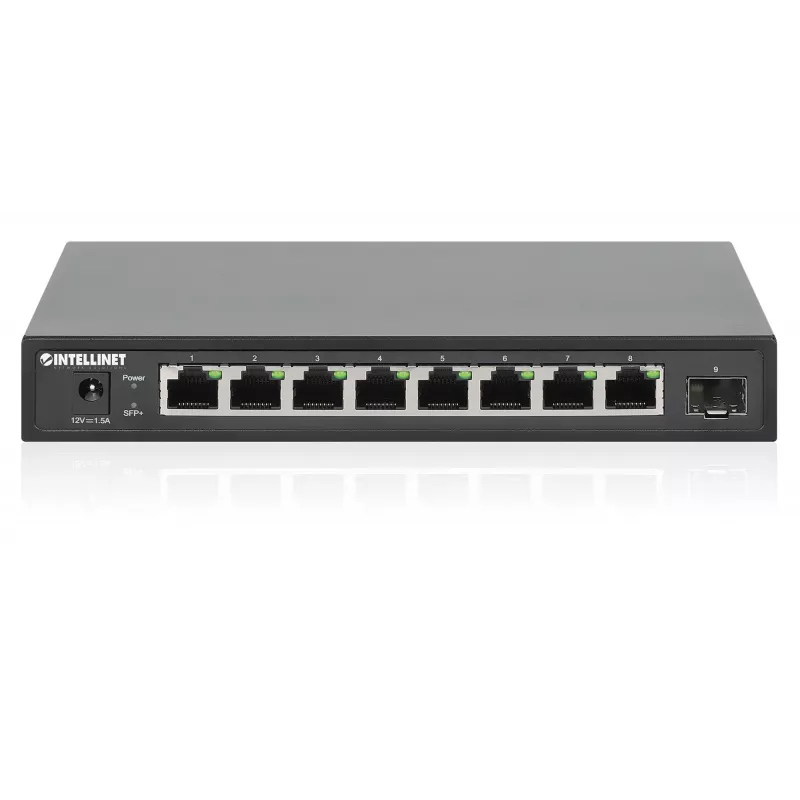 Intellinet 9 Portų Switch 8 x 2.5G Ethernet Prievadai ir 1 SFP+ Uplink
