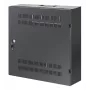 Intellinet Low-Profile 19 colių sieninis spintos stovas su 4U horizontaliomis ir 2U vertikaliomis bėgelėmis, plonas, taupantis vietą, tik 170 mm gylio, idealus AV, daugialypės terpės ir vaizdo stebėjimo sistemoms, surinktas, juodas RAL 7021