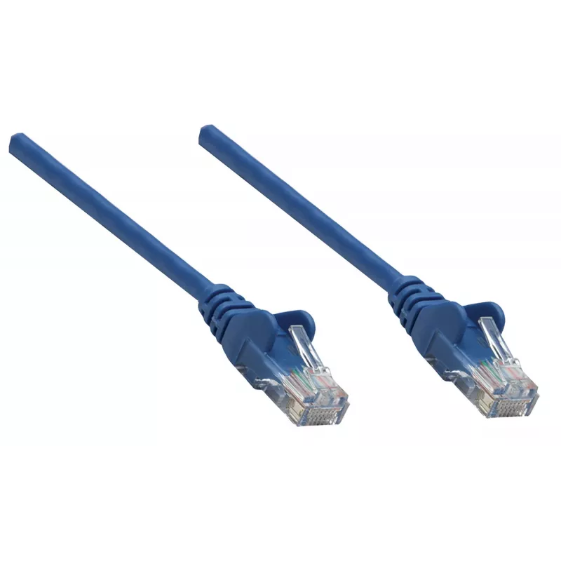 Intellinet tinklo jungiamasis kabelis Cat6A, 20 m, mėlynas, varinis, S/FTP, LSOH/LSZH, RJ45, auksuoti kontaktai, su apsauga nuo užkliuvimo, su boot, visą gyvenimą trunkanti garantija