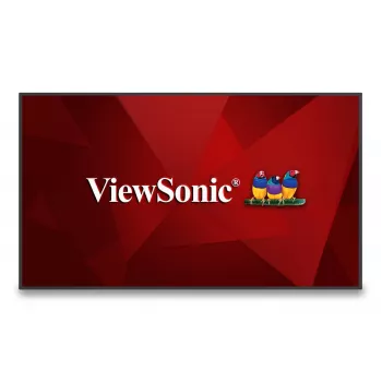 ViewSonic CDE6530 Skaitmeninės reklamos ekranas 65 colių (165,1 cm) LCD 4K Ultra HD 450 cd/m² Wi-Fi Juodas