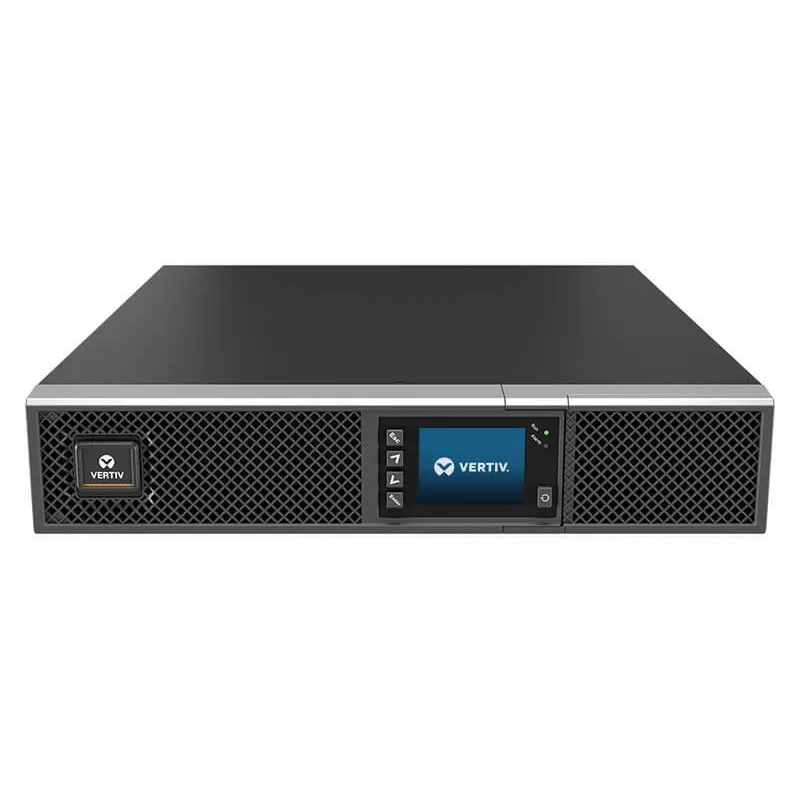 Vertiv Liebert GXT5 nepertraukiamo maitinimo šaltinis (UPS) Dvigubas keitimas (Online) 2 kVA 2000 W 8 AC lizdai