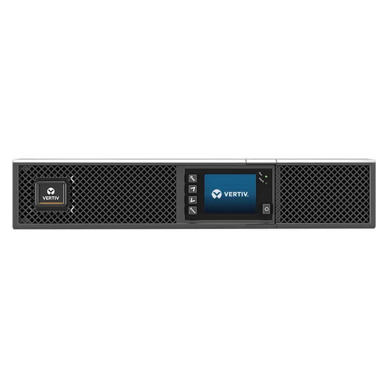 Vertiv Liebert GXT5 nepertraukiamo maitinimo šaltinis (UPS) Dvigubas keitimas (Online) 2 kVA 2000 W 8 AC lizdai