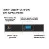 Vertiv Liebert GXT5 nepertraukiamo maitinimo šaltinis (UPS) Dvigubas keitimas (Online) 2 kVA 2000 W 8 AC lizdai