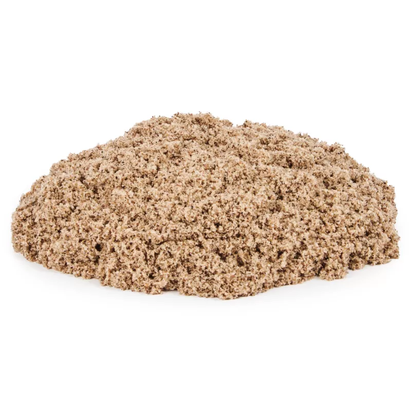 Kinetic Sand natūraliai ruda 2,5 kg formuojamas smėlis vaikams nuo 3 metų
