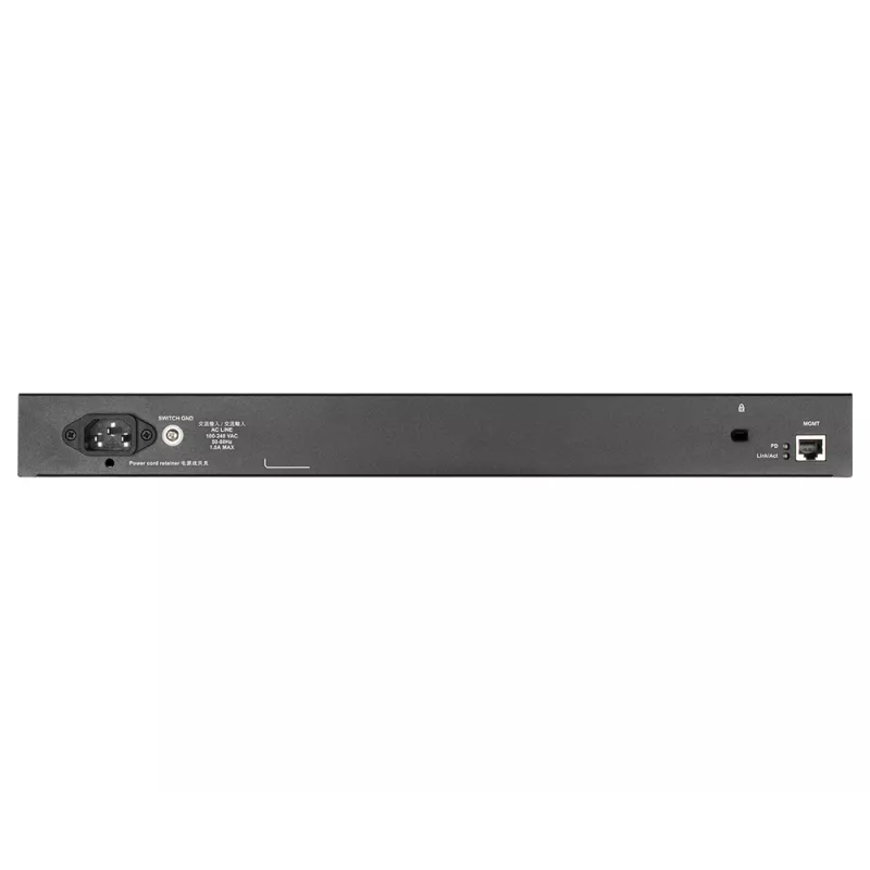 D-Link 48 prievadų Gigabit dėžės jungiklis su 2 x 10GBase-T prievadais ir 2 x 10G SFP+