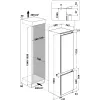 Whirlpool ART 9811 SF2 įmontuojamas šaldytuvas 306 L baltas